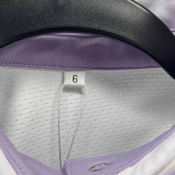 NWT FREE RIDE EQUESTRIAN Children's Devon Short Sleeve Competition Top Purple 6 - Picture 5 of 6